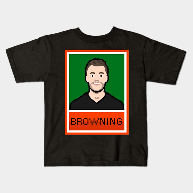 Browning Kids T-Shirt by Papuyu besumap